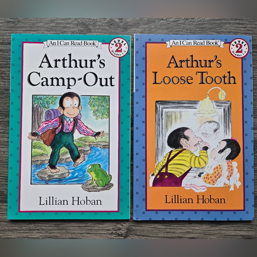 Arthur's Adventure Book Set - Teal and Orange Covers